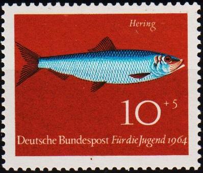 Germany. 1964 10pf+5pf S.G.1326 Unmounted Mint