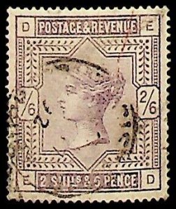 GB 1883 2.60s SG 178 Used QV (002891)