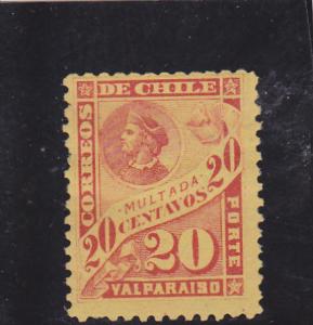 Chile  Scott#  J25  Used