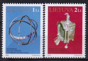 Lithuania 2000 Museums Technical Monuments Sc.666-7 MNH