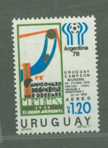 Uruguay #C427C  Single (Soccer)