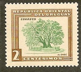 Uruguay   Scott  607   Tree   MNH