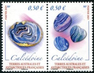 2021 FSAT Calcedoine Mineral Pr (Scott 544) MNH