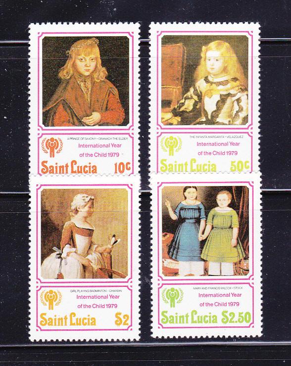 St Lucia 473-476 Set MNH ICY