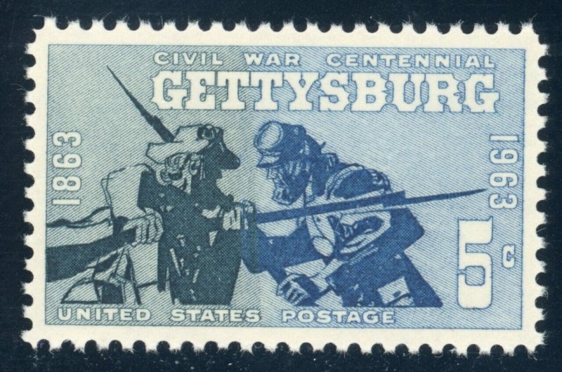 US Stamp #1180 Gettysburg 5c - PSE Cert - XF-SUPERB 95 - MNH - SMQ $30.00