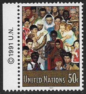 United Nations UN New York 1991 Scott # 591 Mint NH Ships Free With Another Item