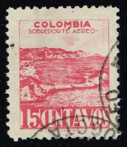 Colombia #C136 Bay of Santa Maria; Used