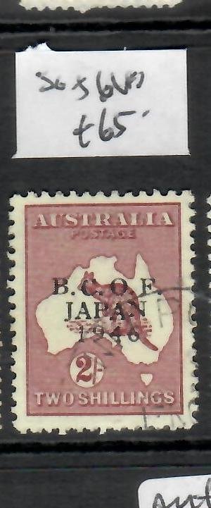 AUSTRALIA BCOF 2/-  SG J6   VFU  P0525H