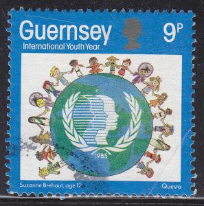 Guernsey 316  UN Intl. Youth Year 1985