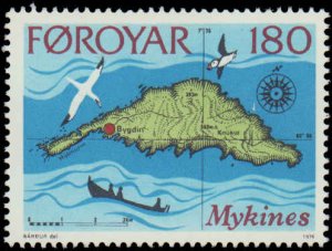 Faroe Islands #31-35, Complete Set(5), 1978, Never Hinged