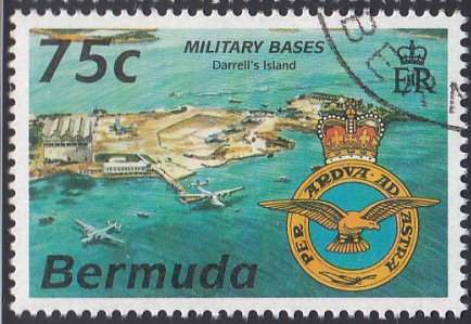 Bermuda 1995 used Sc #706 75c Darrell's Island