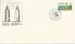 1984 Canada FDC Sc 1035 - Canadian Lighthouses - 1 - Gibraltar Point, ON 1808