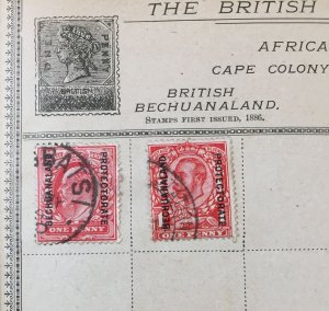 Rowland Hill Old M&U Collection (Apx600) India China Africa Japan USA (SK209) 