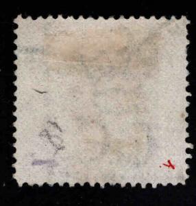 Straits Settlements Scott 18 Used CC wmk, collectors mark on back CV$55