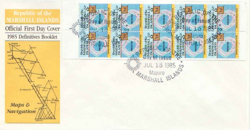 Marshall Islands Scott 41b Unaddressed.