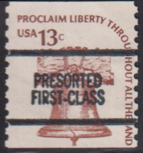 US Modern #1618a Used F - VF .5mm spacing only known as used singles, scarce....