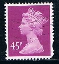 UK MH270A: 45p Queen Elizabeth II, used, VF