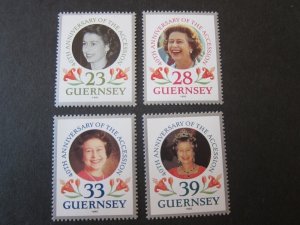 Guernsey 1992 Sc 471-74 set MNH