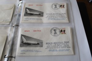 3 MUSCATEERS SPACE COVER -  SHUTTLE STATIC STABILITY TEST MAR 10, 11 1977 2 COV.