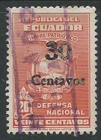 Ecuador | Scott # RA59 - Used