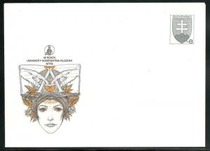 Slovakia Postal Stationery 1999 Constantine the Philosopher Univ.