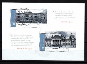 Germany souv. sheet 2549 used