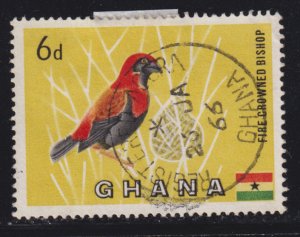 Ghana 55 Blackwinged Red Bishop 1959