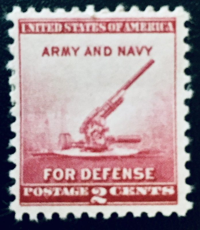 United States #900 2¢ Army and Navy (1940).  MNH