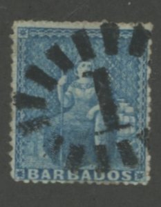 Barbados #14a Used Single