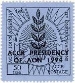 ACCR, FANTASY - 1994 - ACCR Presidency of AON - Perf Single Stamp - MNH-Private