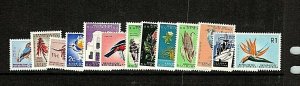 KAPPYSTAMPS SOUTH AFRICA #254-66 MINT FVF NH FIRST SET OF STAMPS OF THE REPUBLIC