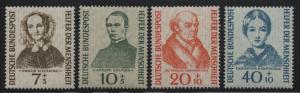 Germany Scott #B344-B347 VF Mint NH OG Stamp Collection