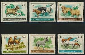 Lebanon 453-8 MNH Animals, Horses, Cows, Goats, Sheep, Camels, Donkey