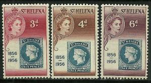 St Helena # 153-5, Mint Never hinge