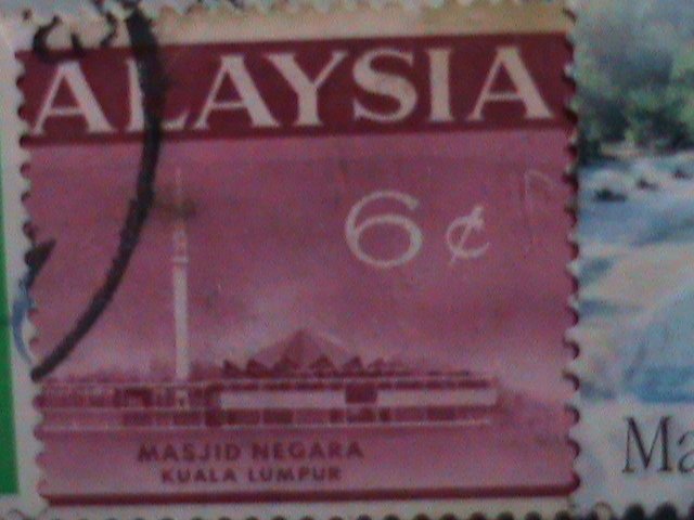 ​MALAYSIA STAMP:1965 FAMOUS PEOPLE AND PICTORIA STAMPS - USED VERY FINE #M-10