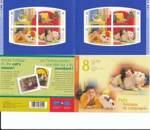 2004 Canada Complete Booklet Pets