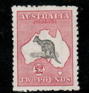 Australia #59 Very Fine Mint Full Original Gum Lightly Hinged Watermark Crown