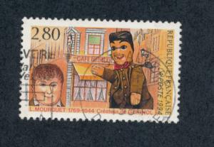 France 1994 Scott 2406 used - Laurent Mourguet ,muppet