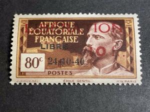 French Equatorial Africa Scott B12 Mint OG CV $65