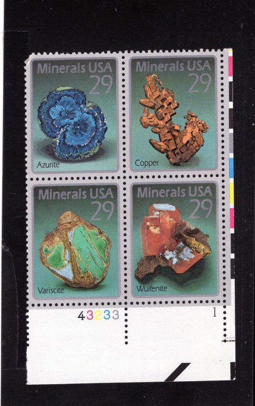 2700-2703 Minerals, MNH LR-PB/4(#432331)