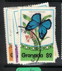 Grenada Butterfly SC 660-6 VFU (10eos) 