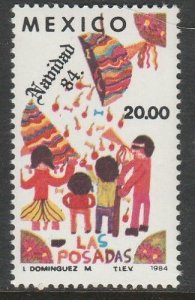 MEXICO 1369, CHRISTMAS SEASON - 1984. SINGLE, MINT, NH. VF.