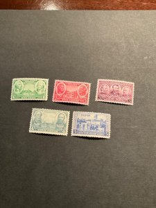 Stamps US Scott #785-9 hinged