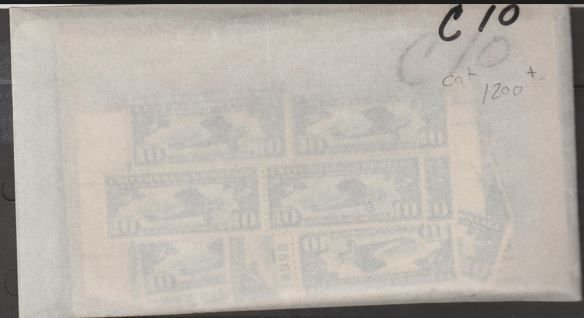 U.S. Scott #C10 Airmail Stamp - Lot #2 - 50+ Stamps - Dealers Cat $1200