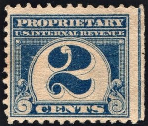 RB66 2¢ Proprietary Stamp (1919) Used