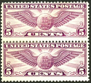 U.S. #C12 MINT PAIR OG HR