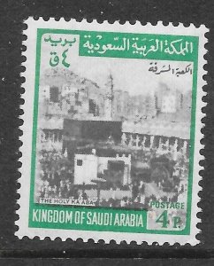 SAUDI ARABIA SG1005 1972-4 4p BLACK & EMERALD MNH