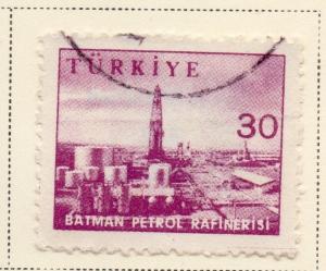 Turkey 1959-60 Early Issue Fine Used 30k. 093966