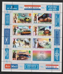 1974 Antigua - Sc 340a - MNH VF - 1 SS - UPU