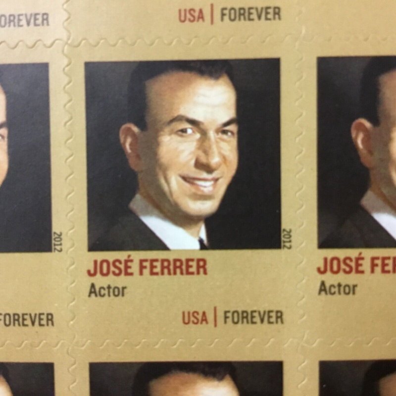 4666   Jose Ferrer  Actor   MNH  Forever sheet of 20   FV $13.60 In 2012